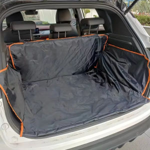 Teekland Cargo Liner for Dog Car Seat Cover for Back Seat Nonslip Trunk Mat Waterproof Car Seat Protector for Dogs Durable Cargo Cover with Bumper Flap Dog Accessories Easy to Install & Clean