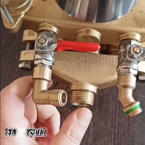 45 Degree Brass Elbow nozzle connector for Sprayer Boom and Brass nozzle of Knapsack Sprayer
