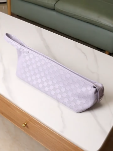 MLADEN Hair Dryer Storage Bag for Hair Dryer Dustproof&Waterproof PU Leather Travel Pouch for Airwrap Multifunctional Organizer