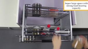 PULLDOWN CONDIMENTS: Kitchen Rack Solutions for Easy Access Cooking Tools