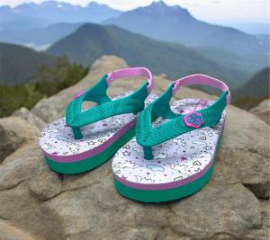 VIVA KIDS Sandal anak anak perempuan sandal Selop Anak perempuan Warna Pink Usia 1 Sampai 3 Tahun