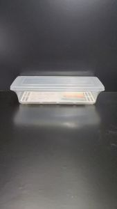 Hộp thực phẩm trong 1L8 nhựa VIỆT NHẬT - Nắp kín lưới tách nước - Hành tỏi rau quả tủ lạnh - 6586