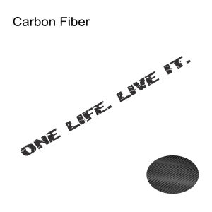 Car Front Windshield Sticker For Land Rover Discovery 1 2 3 4 5 TD5 One Life Live It Styling Vinyl Film Decal Auto Accessories