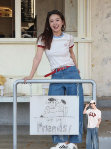 Gap | Embroidered Logo Casual T-Shirt