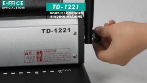 Effice Depot - TD-1221 A4 Double Loop Wire Binding Machine