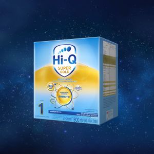 นมผง เด็ก ไฮคิวสูตร 1800 กรัม นมผง HiQ Super Gold