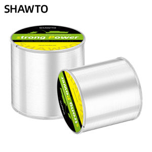 Shawto Strong Monofilament Fishing Line Clear Thin Nylon Wire 0.12-0.5mm for Invisible Hanging Decorative Crafts 3-30LB Strength