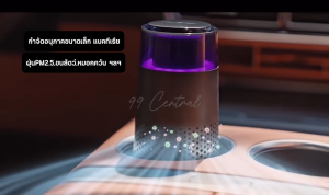 Commy เครื่องฟอกอากาศในรถยนต์+ไส้กรอง รับประกัน1ปี Car Air Purifier AP004 เครื่องปรับอากาศในรถ กำจัดอนุภาคขนาดเล็กฝุ่น