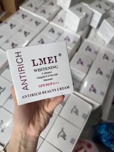 KEM DƯỠNG TRẮNG DA LMEI TINH CHẤT COLLAGEN - LINH CHI - ĐÔNG TRÙNG HẠ THẢO 25gr (tím) (TẶNG mặt nạ)"