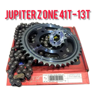 PAKET GIR RANTE SET JUPITER Z1 / GEAR SET ZUPITER Z ONE UKURAN 40T-13T