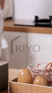 KIYO Kotak Tisu Tissue Tutup Bamboo Minimalis Elegan Estetik Model Panjang Tissue / Solid Wooden Tissue Box