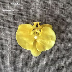 Dance Exam Butterfly Orchid Artificial Flower Hair Clip Pin Photo Prop New Fashion Hair Accessories Korean Style Side Clip