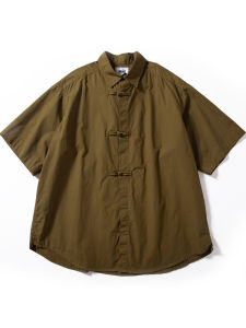 New Chinese Style Shirt Men Summer New Tang Costume National Style 100% Cotton Coat Trendy Big Loose Casual Short Sleeve Shirt