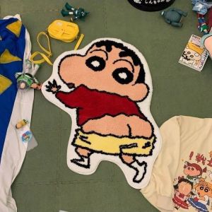 พรมเช็ดเท้า ลายชินจัง พรมชินจัง พรมลายการ์ตูน ขนาด50*80ซม. ✅️พร้อมส่งจากไทย