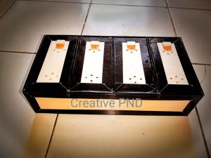 kandang jangkrik aduan triplek 8 slot / kandang sekapan / rumah jangkrik sungu