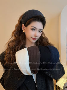 Wide Brim Hairband Womens New 2025 High Forehead Fashionable Hair Clip Conceals Hairline Stylish Hair Accessory for All Occasions