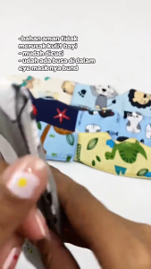 Baby Eye Mask Masker Mata Untuk Berjemur Pelindung Dari Paparan Matahari