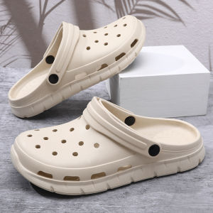 Mens Casual Slip-On Shoes Wide Foot Comfortable Summer Breathable Sporty Sensation Sandals Anti-Odor Slip-Resistant EVA