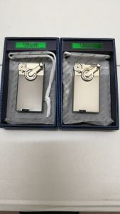 Premium Metal Body Gas Lighter Refillable Windproof Silver Colour Pemetik Api Murah Badan Besi Warna Silver 创意金属打火机