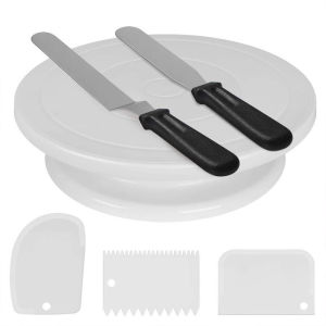Non-slip Turntable Pastry Tool Kit