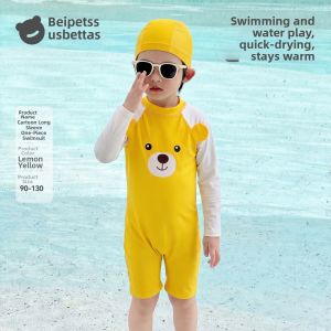 Usbettas | Sleeved Sun Protection Kids Swimsuit S