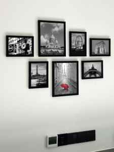 Nordic Style Wall Photo Decorative Frame Creative Combination Album Background Wall Simple Modern Rectangle Picture Frame Hanging on Wall