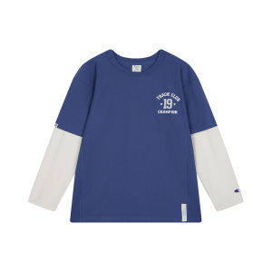 Champion | Summer New Pure Cotton Printed Round Neck Long Sleeve T-shirt