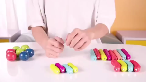 25/42/64/84/130Pcs DIY Mainan Magnet Stick Magnetic Building Blocks Mainan Edukasi Anak Batang Magnet