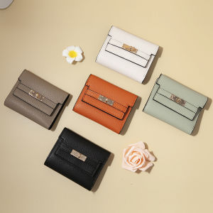 Retro Wallet WomenS Large Billetera Capacity Multi Card Position Foreign Trade Multi Functional Three Fold Handheld Bag