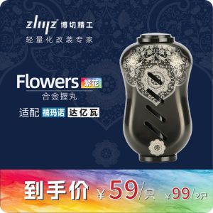 ZLIILZ Bocheichi Kugel Modification Accessories Drop Wheel Spinning Wheel Alloy Pattern Fishing Gear Outdoor Camping Travel Supplies