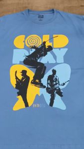 Kaos Band Coldplay Paradise & Distro Rock N Roll