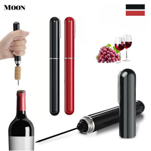 Red Wine Opener Sommeliers Knife Portable Stainless Steel Corkscrew Pen Style Wine Opener for Kitchen Bar