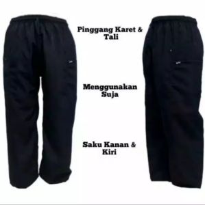 Celana komprang Celana pangsi Celana sirwal dewasa Celana cingkrang Celana cargo Celana silat Celana sontog Celana sholat