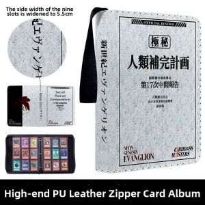 ZUOLEJIA | Large Zipper Binder Style Card Organizer