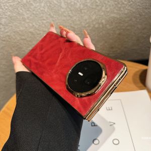 Top Layer Cowhide Leather Case for Honor Magicv3 Foldable Screen Phone Cover Full Protection Anti-Fall Ultra-Thin Luxury Retro for Men And Women