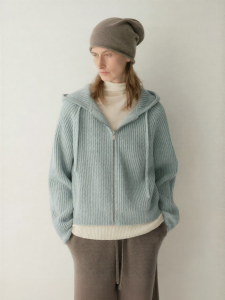 INSIS FEMME | Merino Wool Hooded Womens Sweatshirt