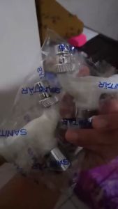 TERMURAH Kran Taman Jumbo Keran Engkol Air PVC Drat Kuningan -PUTIH