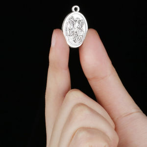 20Pcs The Archangel St.Michael Charms Christian Guardian Angel Pendants Jewelry for DIY Making Accessories
