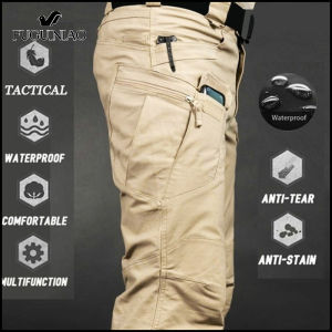 FUGUINIAO 2022 Mens Tactical Cargo Pants Multiple Pocket Military Male Trousers Outdoor Joggers Pant Plus Size Tacitcal Pants Men M-6XL