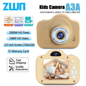 Kids Mini Digital Camera Toys 1080P HD Dual Camera Video Camera 2 Inch Color Display SLR Camera Children Birthday Gift Kids Toy