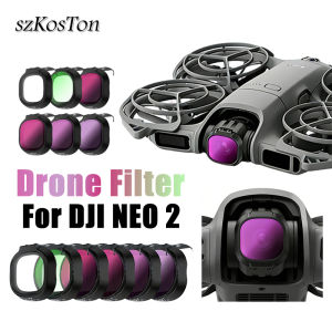 For DJI Neo2 Filter Kit ND8 ND16 ND32 CPL UV Drone Lens Filter Set Quick Release Filter Drone Accessories