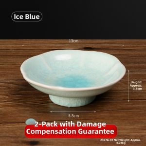 Elevated Chinese Ceramic Snack Plate