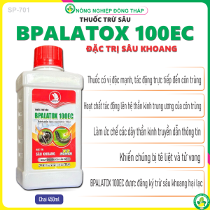 BPALATOX 100EC - Thuốc Trừ Sâu Khoang Hiệu Quả Độc Trực Tiếp Chai 450ml