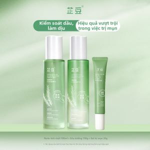 ZHIDOU | Bộ Dưỡng Ẩm và Kiểm Soát Dầu từ Nước và Sữa Dưỡng Tràm Trà