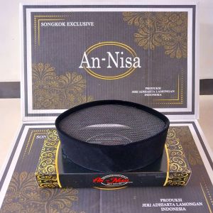 Paket grosir 10 pcs peci songkok kopiah hitam full ac ac dan ac tengah Tinggi 7 8 9 10 cm