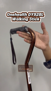 Onehealth DY928L KY928L Walking Stick Bronze Tongkat Orang Tua Kaki Satu Leher Angsa DY928 KY928 Alat Bantu Jalan DY KY 928 L One Health
