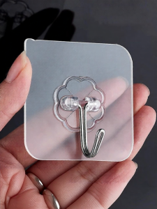 OUKUMAN | Power Adhesive Transparent Traceless No-Drill Hook