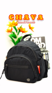 AOLONG Ransel CHAVA 0302# - Tas Ransel Mini Wanita Cantik dan Elegan Bahan Parasut Anti Air Bisa COD