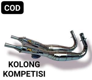 Kenalpot Rx king crum model kolong kompetisi