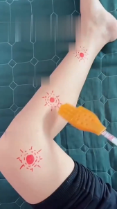 BF-C1387 Papan Pijat Meridian Tongkat Tampar Pereda Nyeri Otot Badan Massage Clapboard / Papan Pijat